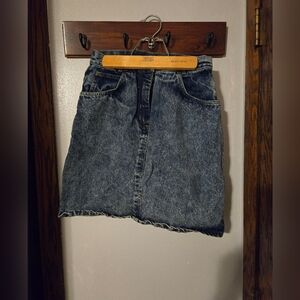 Denim Mini Skirt